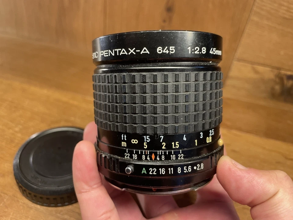 *CLA'd : Near Mint* SMC Pentax A 645 45mm F/2.8 Wide Angle Lens for 645 N NII - Image 2 of 4