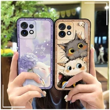 MYDING-Phone Case for MOTO X40/X40 Pro/Edge+ 2023/Edge40 Pro,  Cartoon Durable