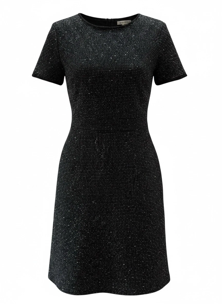 black linen dress size 18 Darya Linen Dress