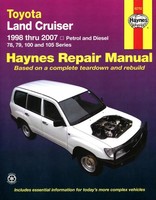 Toyota Land Cruiser (98-07) Haynes Repair Manual (Aus) Haynes Publishing Buch