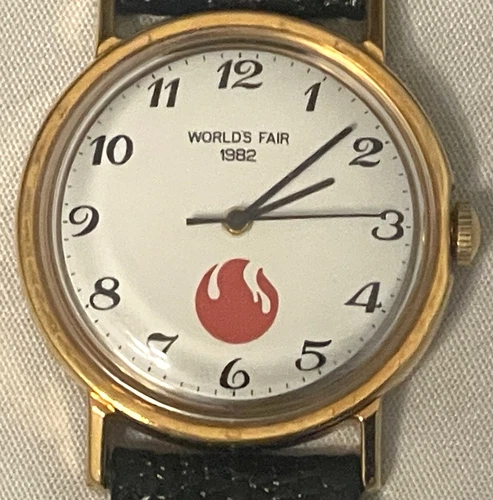 Knoxville, TN Worlds Fair Timex Marlin Men's Souvenir Watch:  c. 1982 vintage