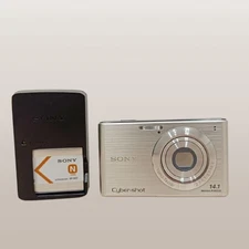 Sony Cyber shot DSC-W550 14.1MP 4x Compact Digital Camera Silver F/S From Japan