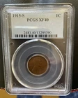 Semi-Key 1915-S Lincoln Cent PCGS XF 40
