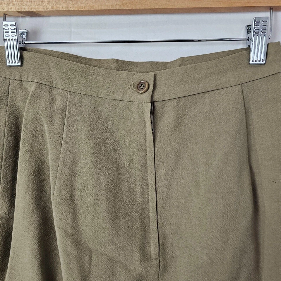 Vintage Calvin Klein Wool Pencil Skirt Womens Size 6 Made in USA Above the Knee - Image 2 of 4