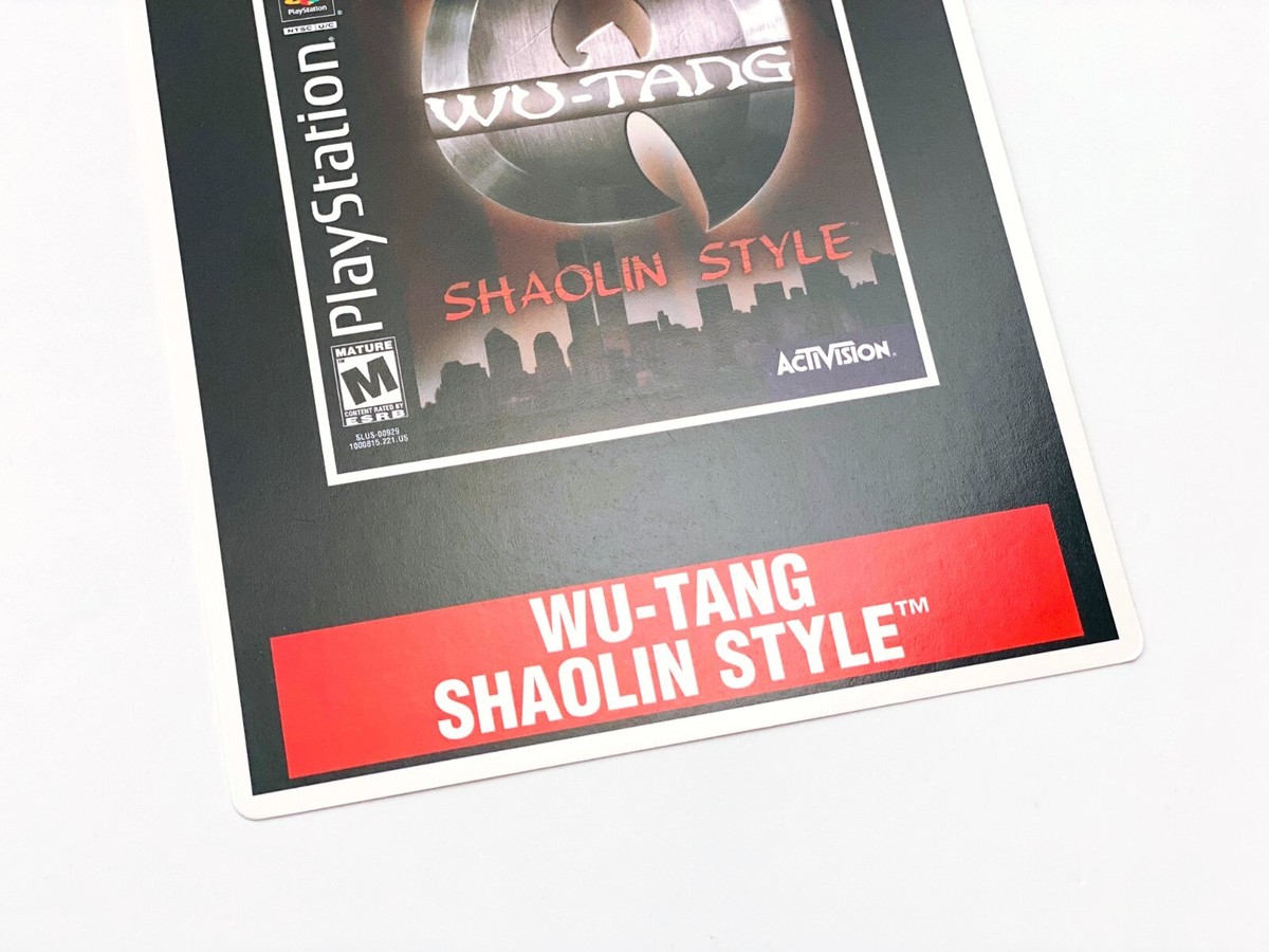 Buy Wu-Tang: Shaolin Style (Sony PlayStation 1, 1999) online | eBay