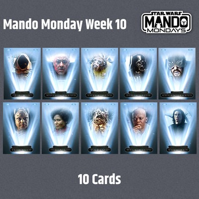 TOPPS Star Wars Card Trader mando Mondays Mandalorian