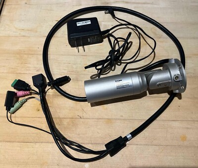 D-Link DCS-7010L HD Network Outdoor Camera Color Bullet PoE powered, working