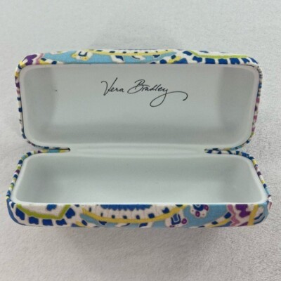 Vera Bradley Capri Blue Glasses Case | eBay