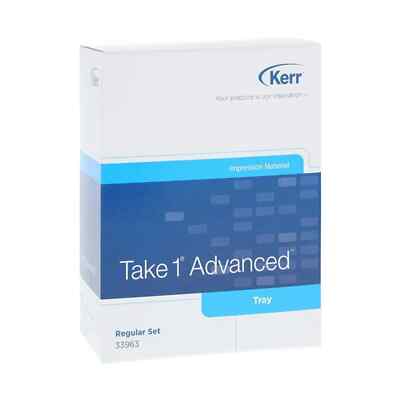 *1-Kit* Kerr Take 1 Advanced Tray Regular Set Impression Material 33963 ...