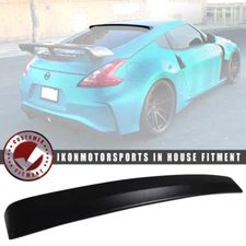 Fits 09-20 Nissan 370Z Coupe 2Dr IKON Style Rear Roof Spoiler Wing ABS Unpainted