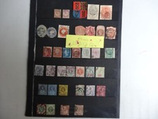 125-POSTE TIMBRES  ANGLETERRE  LOT DE 80 TIMBRES ANCIEN 1860/80