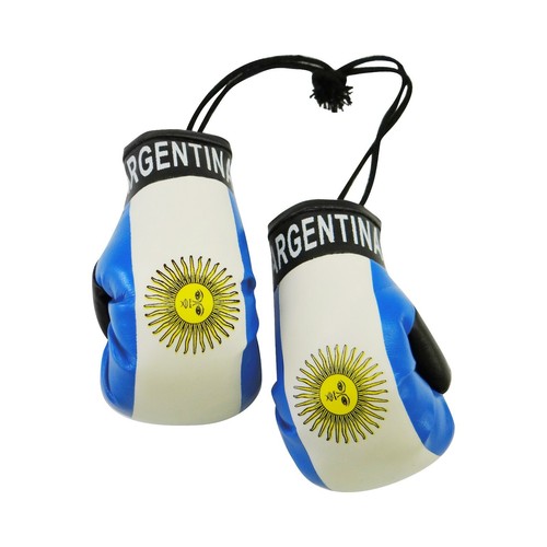 High Quality Country Flag MINI BOXING GLOVES - Rear View Mirror Gloves - New - Picture 23 of 134