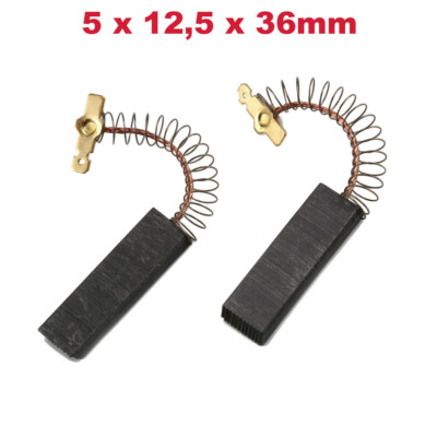 2x Schleifkohle Kohlebürste für Bosch WOL2430 WOL2450 WOL247S WOL2630 WOP110