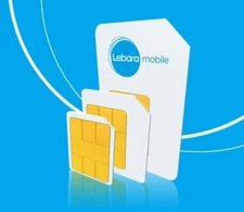 Lebara Mobile PAYG £5 Unlimited Minutes+Texts Triple Cut SIM 3G/4G/5G UK Bundle
