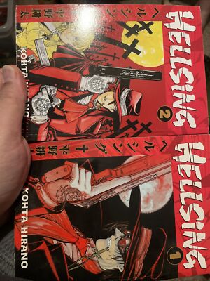 Hellsing 1 and 2 by Kohta Hirano (2003, Trade Paperback)