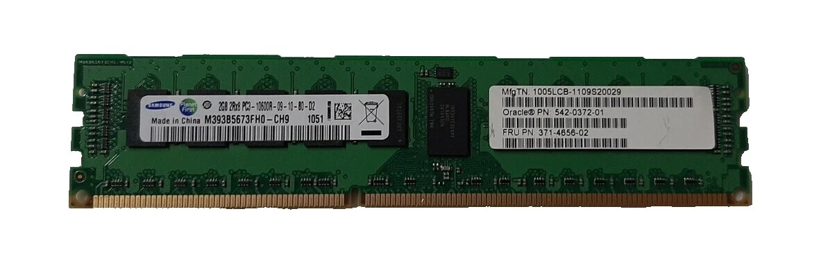 Servidor de Red SDRAM DDR3 Sun Microsystems memoria (RAM)