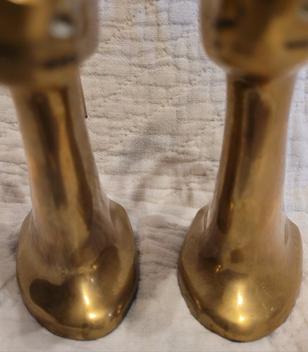 Vintage Mid Century Antilope Gazelle Messing Buchstützen - Bild 15 von 15