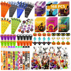 168 PCS Halloween Party Favors - 24 Pack Halloween