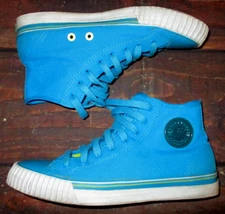 MENS PF FLYERS HIGH TOP SHOES BLUE SNEAKERS SIZE 8.5
