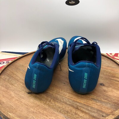 Nike Mens Zoom Ja Fly 3 Blue Force Green Abyss Track Spikes  display picture 3