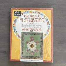 Craft Master The Art of Flowering kit, White Daisy on Green #40405