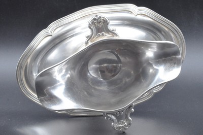 Saucière Ancienne Christofle Monogrammée - Métal Argenté - Collection