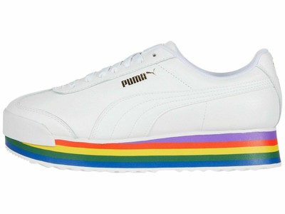 roma amor rainbow women's sneakers