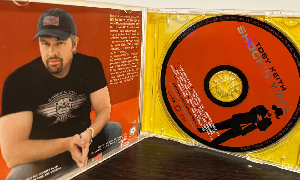 TOBY KEITH - Shock'n Y'all (2003) - Compact Disc CD - EX Cond. Foto 3 de 3