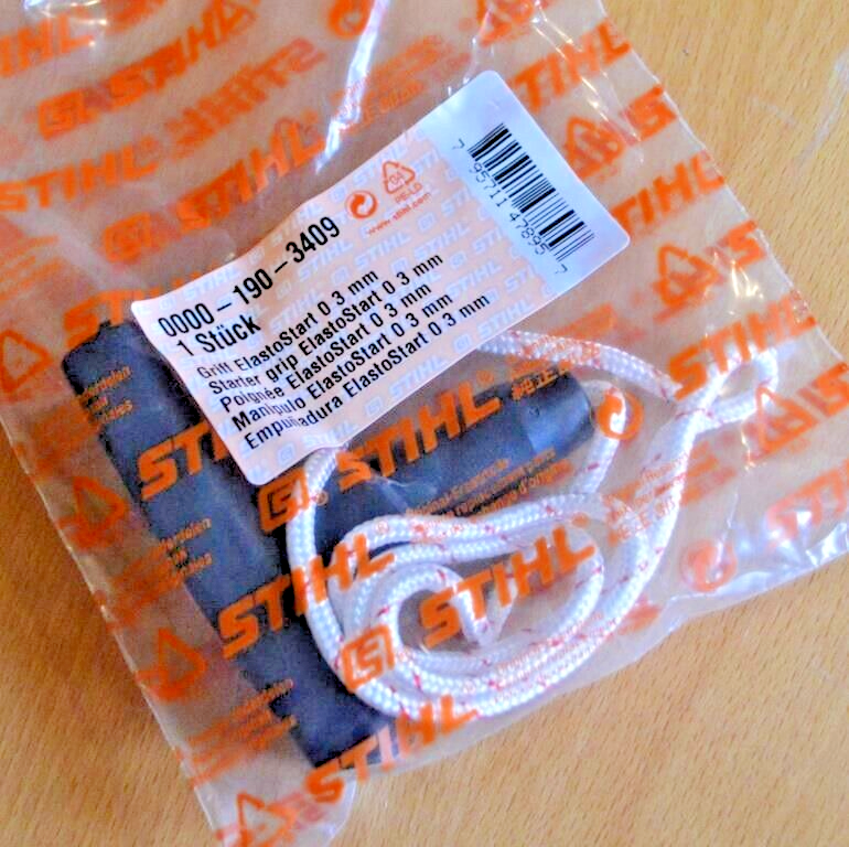 Stihl ElastoStart MS200T MS201T Pull Start Handle Kit 3mm Cord 0000 190 3409 Tra
