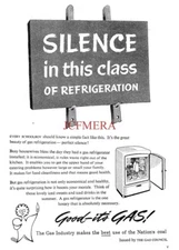 Gas Council 'Mr Therm' Gas Refrigerators ADVERT Vintage 1954 Print Ad 164/73