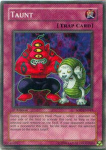 Taunt - SOD-EN049 - Common - 1st Edition x3 - Lightly Played