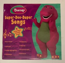 BARNEY the Dinosaur - Super Dee Duper Songs [NEW] CD Sealed Fisher Price