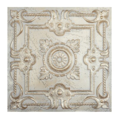 Faux tin ceiling tile, 3D embossed panels, for HOTEL PL29 DCCG 10pcs