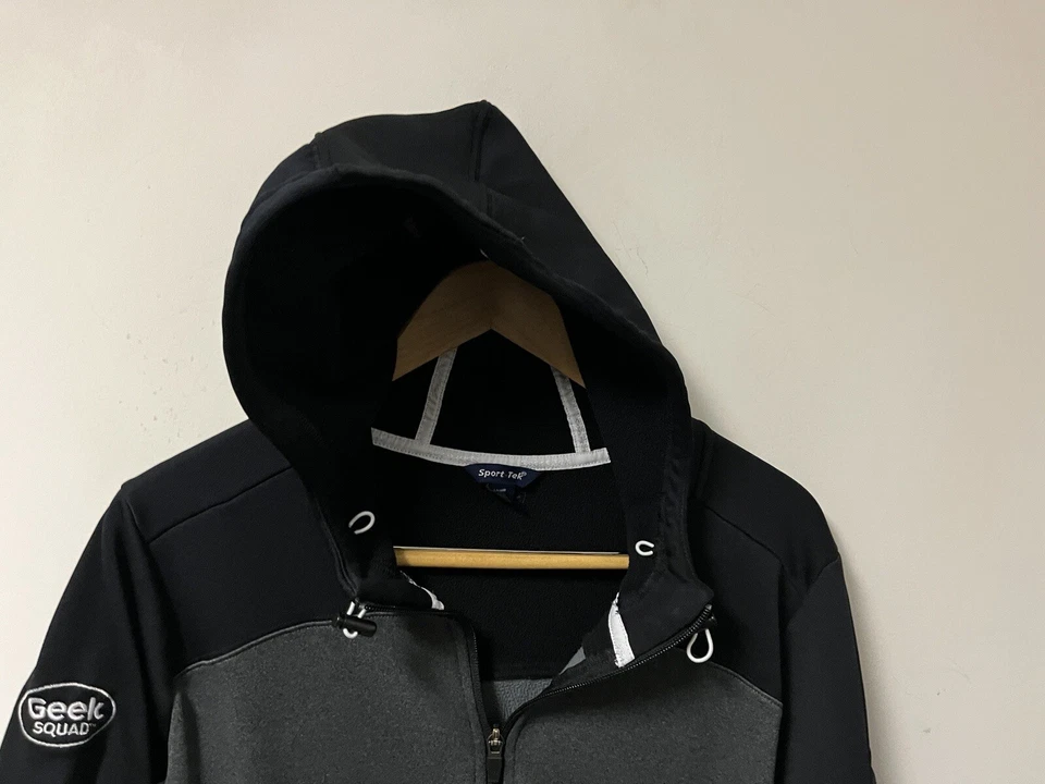 Женская толстовка с капюшоном на молнии Geek Squad Computer размер XL SportTek - Изображение 2 из 4