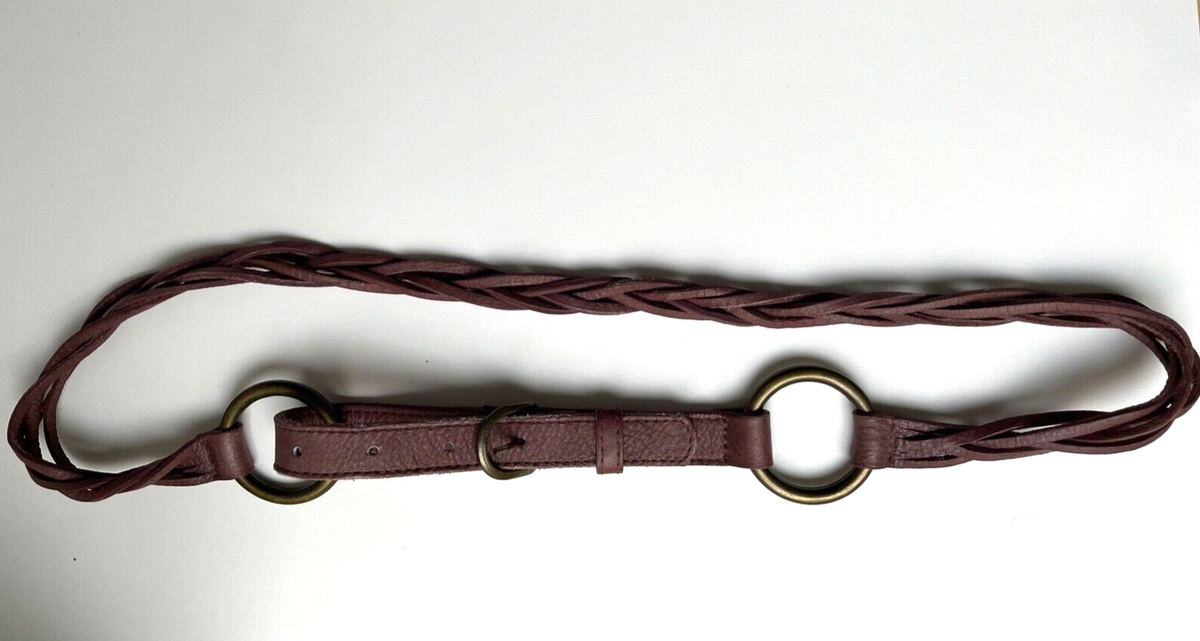Eileen Fisher Braided Woven Leather Belt Buttery Leather Obi Belt | EILEEN FISHER main image 4