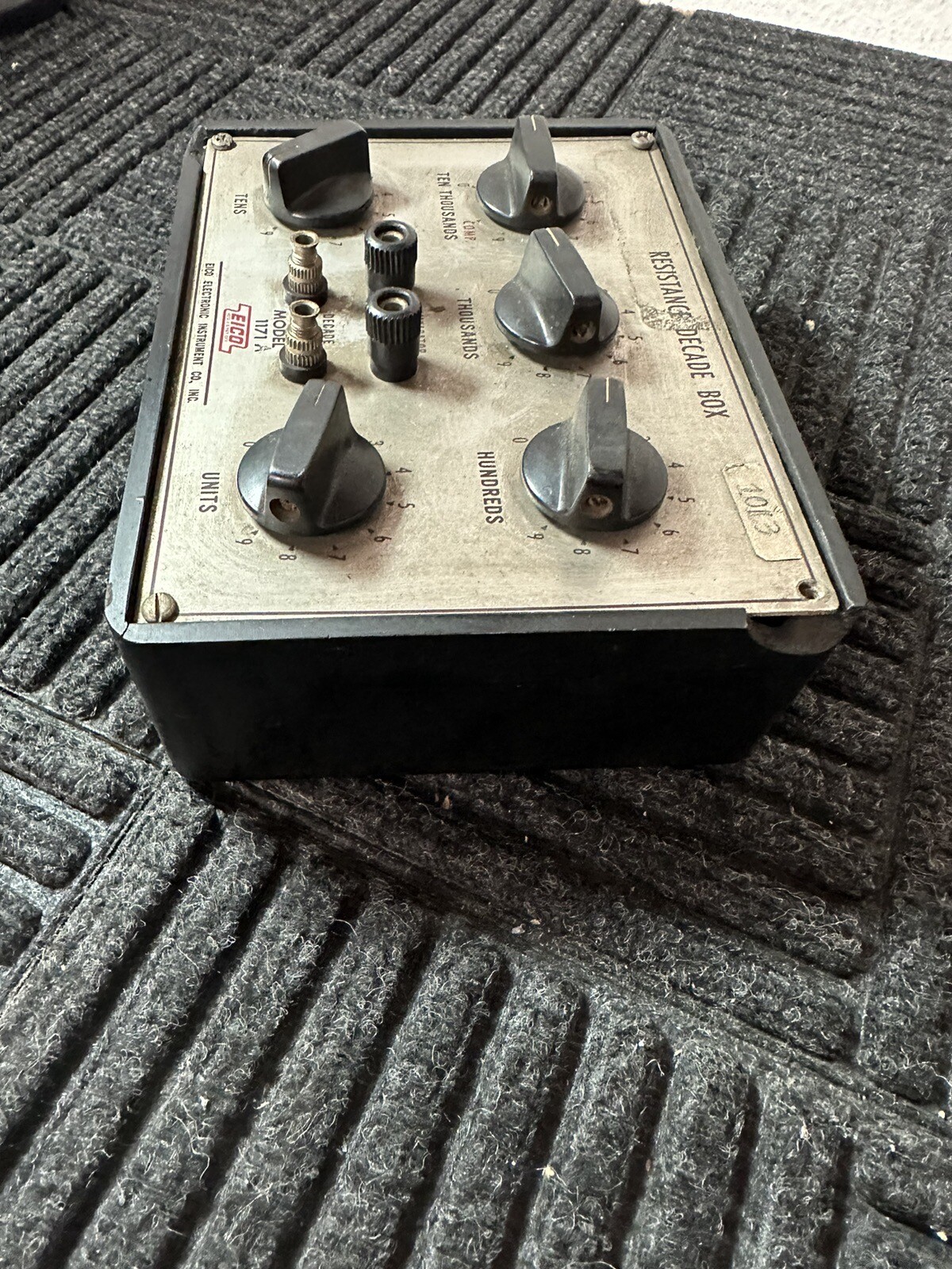 EICO USA 1171A RESISTANCE DECADE BOX UNTESTED eBay