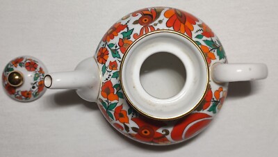 Imperial Russian Lomonosov Porcelain Aleksey Vorobyevsky Teapot St