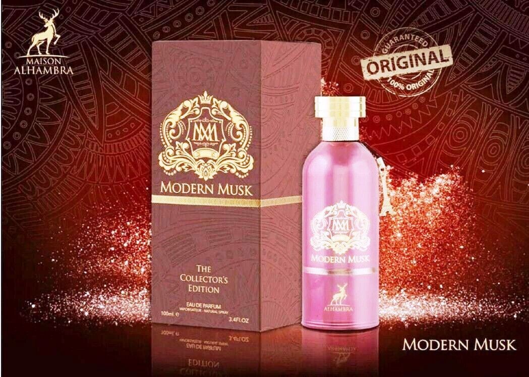 MODERN MUSK WOMEN EDP - 100ML (3.4oz) BY MAISON ALHAMBRA | eBay