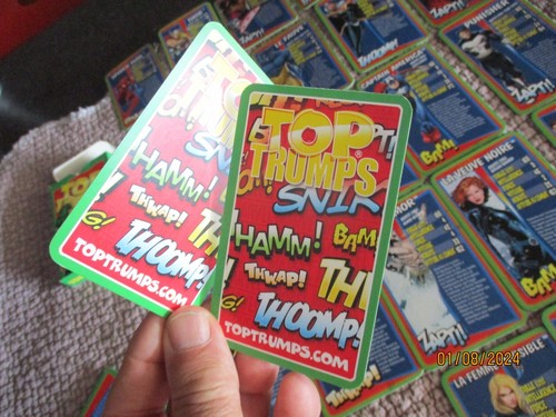Ancien Jeu de 30 cartes +2 TOP TRUMPS Spécial Marvel Ultimate Héros 2009 - Picture 4 of 8