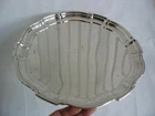 POOLE Silverplate 12" Trophy tray MASON DIXON High Over runner up 1962 kennel