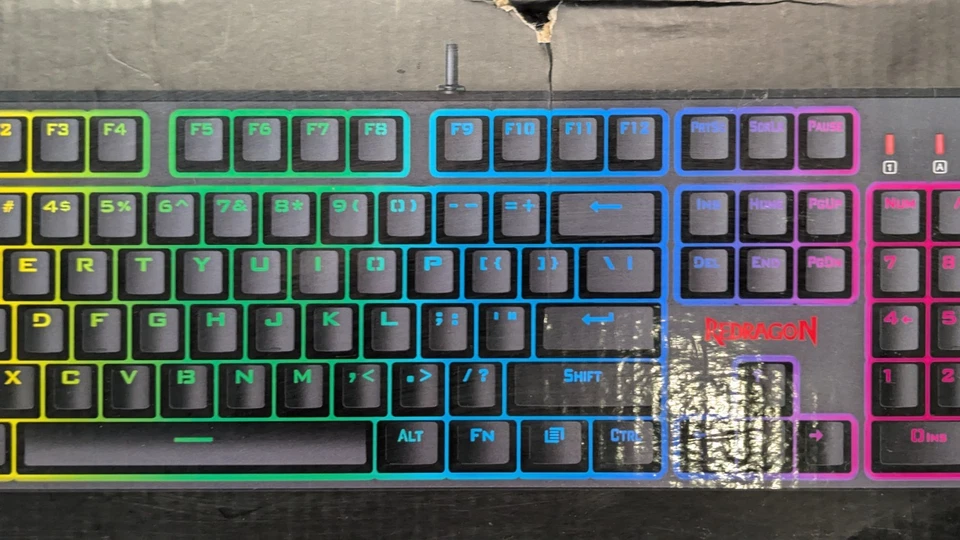 Redragon Surara K582RGB Mechanical Gaming Keyboard – Sealed Box, Wired RGB LED - Image 4 of 4