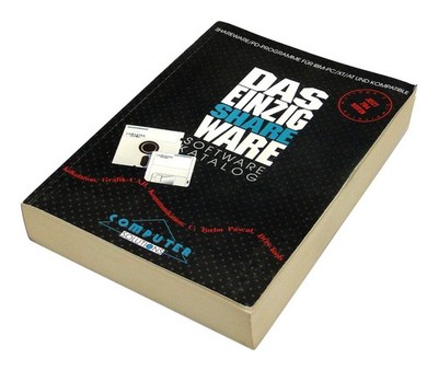 DAS EINZIG SHAREWARE Buch Software Katalog von Computer Solutions IBM PC XT AT