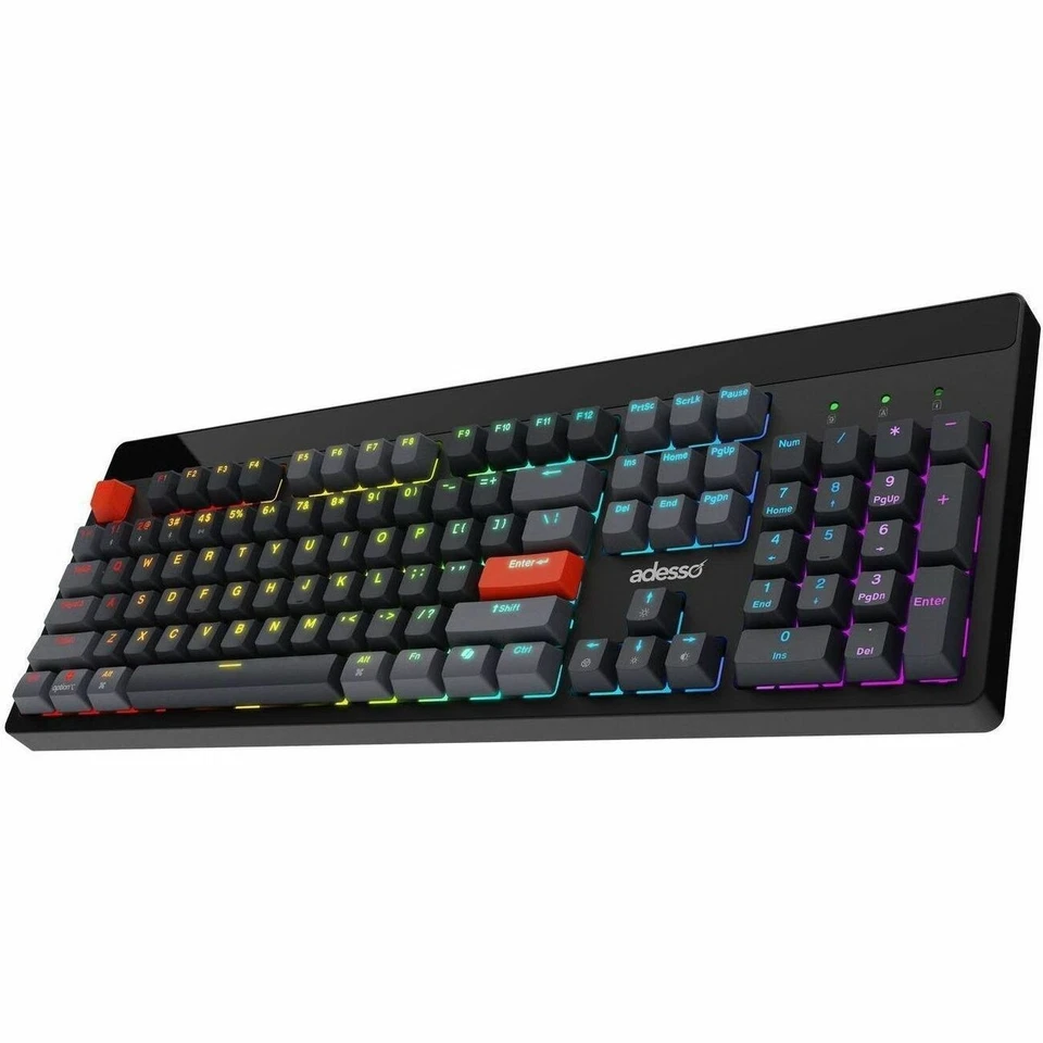 Adesso EASYTOUCH1300 Mechanical Gaming Keyboard Wired/Wireless/Bluetooth - Image 2 of 4