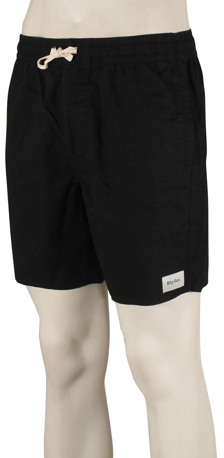 Rhythm Classic Linen Jam 17" Shorts - Black - New