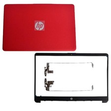 For HP 15-DW 15-dw1083wm 15-DW1XX Back Cover Hinges Bezel Red M03725-001 NEW
