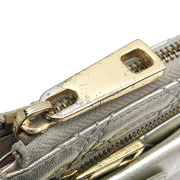 Marc_Jacobs Venetian bronze pendant clutch and long wallet - Image 2 of 4