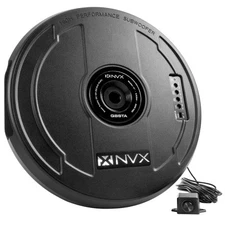 NVX QBSTA 300W RMS 11" Spare Tire Amplified Subwoofer System | Car Subwoofer