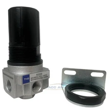 1/4" In Line Compressed Air Compressor Pressure Regulator Industrial Grade