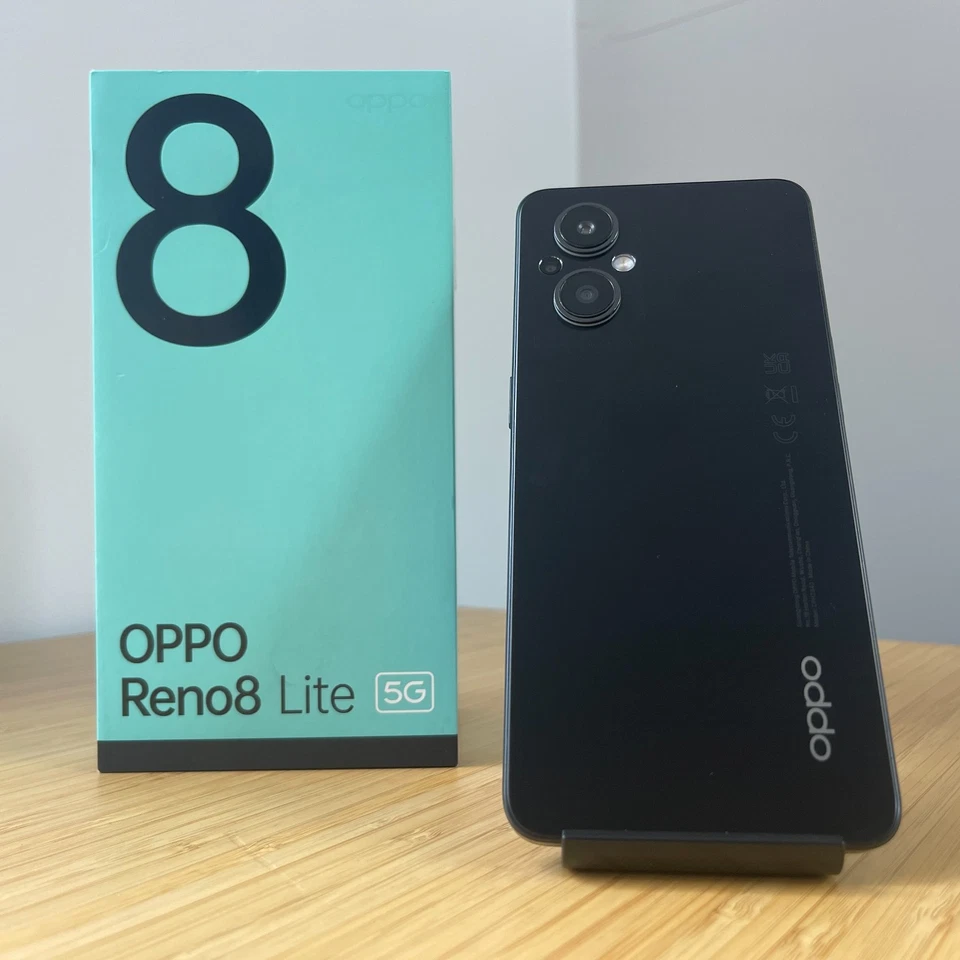 OPPO Reno8 Lite 5G | CPH2343 | 128GB/8GB RAM | Cosmic Black (MINOR SCREEN BURN) - image 2 of 4
