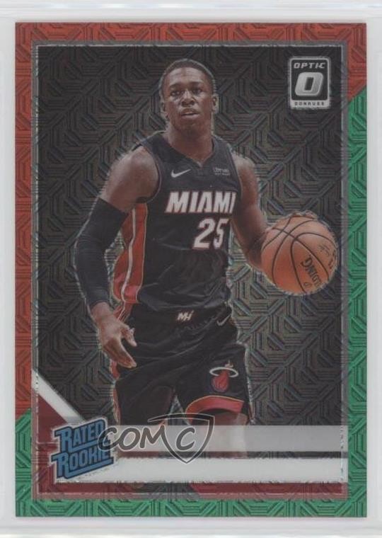 2019 Donruss Optic Rated Rookie Choice Red & Green Prizm Kendrick Nunn #193 0n5k